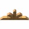 Ekena Millwork Richland Rough Sawn Timber Gable Bracket, Western Red Cedar, 60"W x 25"H x 6"D x 6"F, 10/12 Pitch GBW060X25X0606RIC00RWR - alternate 2
